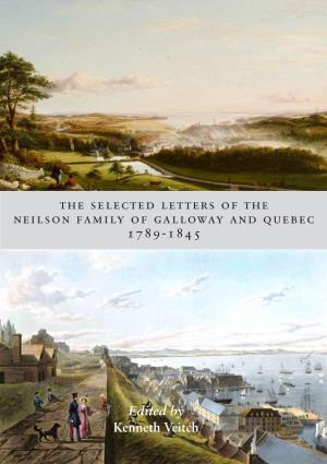 The Selected Letters of the Neilson Family of Galloway and Quebec 1789-1845