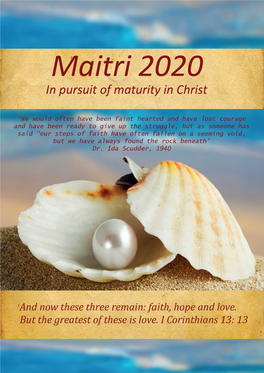 Maitri 2020 Bible Studies