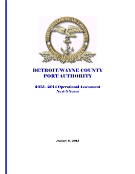 Detroit/Wayne County Port Authority