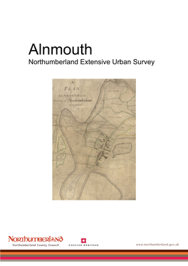 Alnmouth Northumberland Extensive Urban Survey