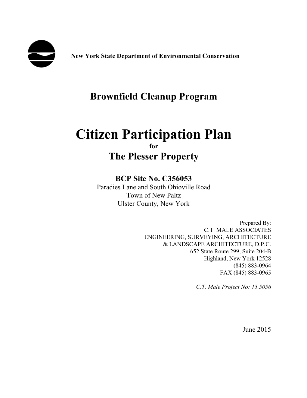 Brownfield Cleanup Program Citizen Participation Plan