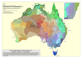 IBRA 6.1 Australia's Sub Bioregions