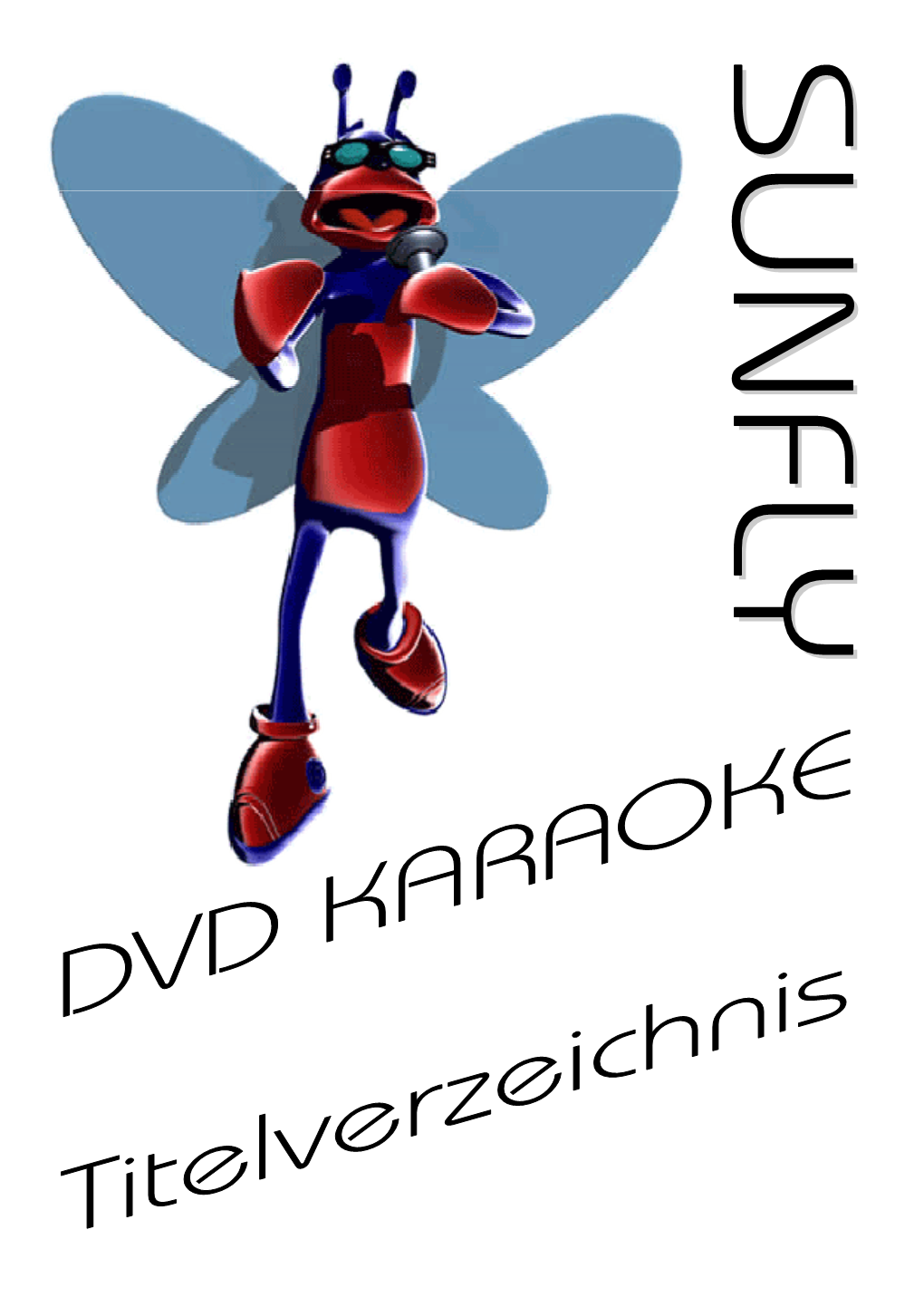 Sunfly Karaoke DVD BROSCHÜRE