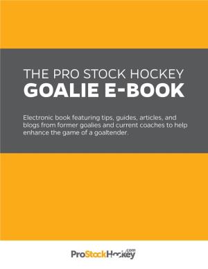 Goalie E-Book