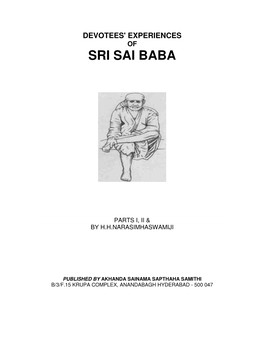 Sri Sai Baba