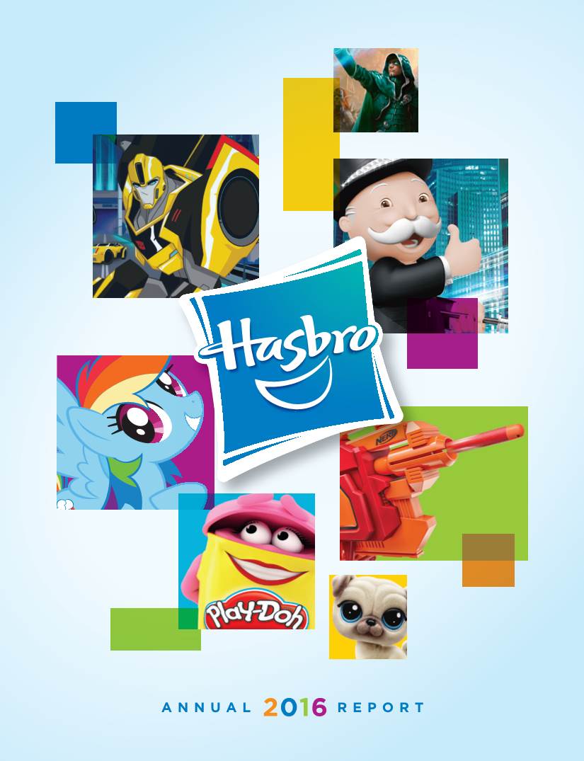 Hasbro, Inc. 2016 Annual Report