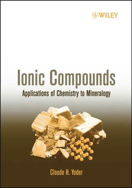 The Structure of Ionic Compounds: Closest Packing