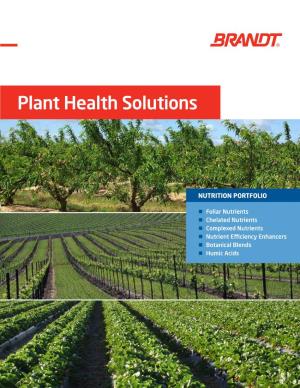 Plant Health Solutions