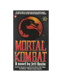 Mortal Kombat Novels