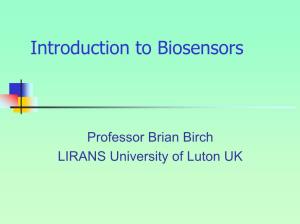 History of Biosensors