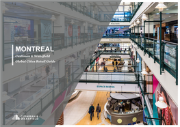 MONTREAL Cushman & Wakefield Global Cities Retail Guide