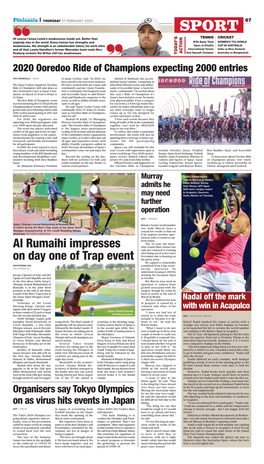 Al Rumaihi Impresses on Day One of Trap Event