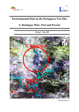 Environmental State in the Portuguese Test Site: S. Domingos Mine: Past