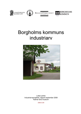 Borgholms Kommuns Industriarv