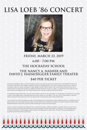 7:00 Pm the Hockaday School the Nancy A. Nasher and David J