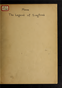 The Legend of Siegfried