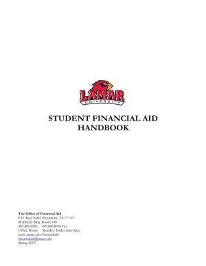 Student Financial Aid Handbook