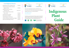 Indigenous Plant Guide