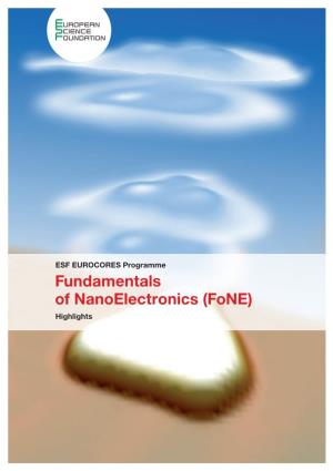 Fundamentals of Nanoelectronics (Fone)