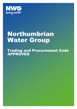 Northumbrian Water Group (NWG)