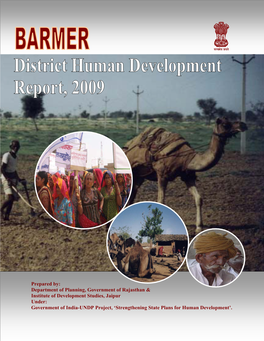 Barmer District Human Development Report, 2009