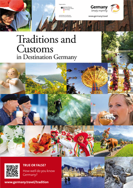 Traditions and Customs in Destination Germany