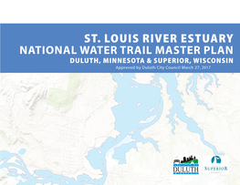 St. Louis River Estuary Master Plan