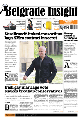 Irish Gay Marriage Vote Shakes Croatia's Conservatives