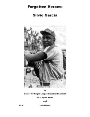 Forgotten Heroes: Silvio Garcia