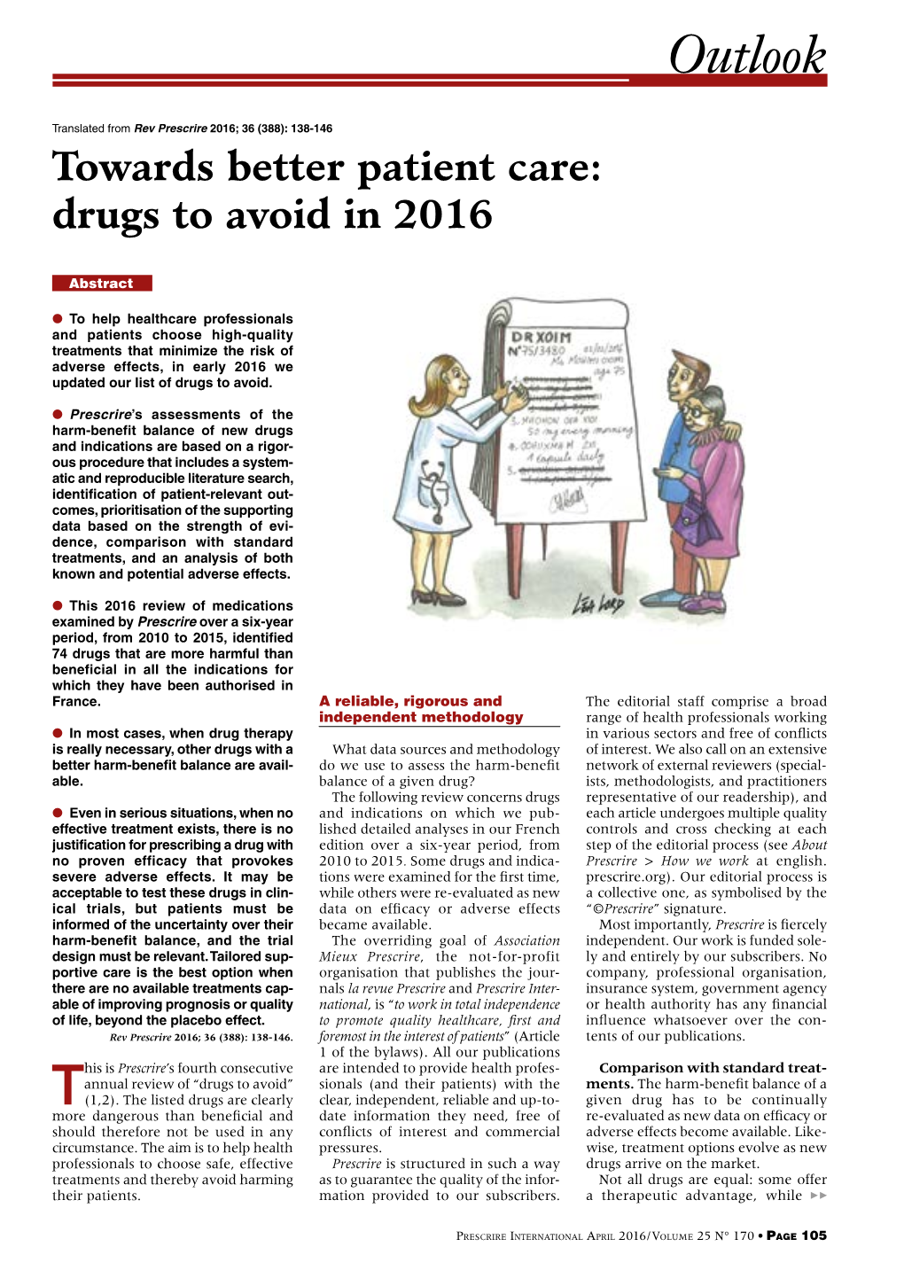 Drugs to Avoid in 2016