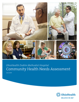 Ohiohealth Dublin Methodist Hospital Community Health Needs Assessment June 2019 Ohiohealth Dublin Methodist Hospital