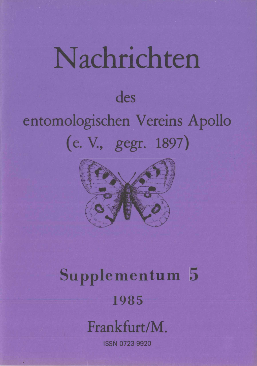 Bibliography of H. FRUHSTORFER