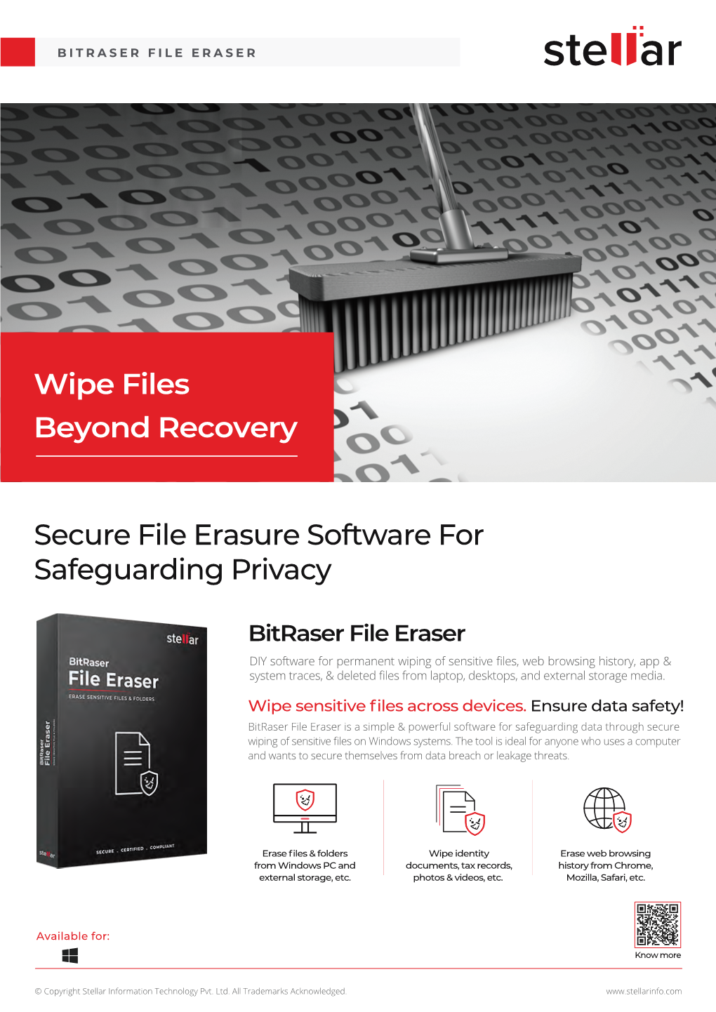 Stellar Bitraser File Eraser(2 MB, PDF)