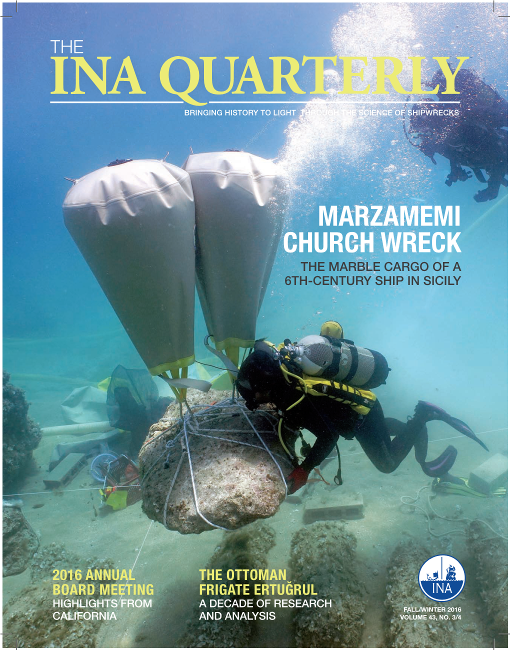 Marzamemi Church Wreck the Marble Cargo of a 6Th-Century Ship in Sicily