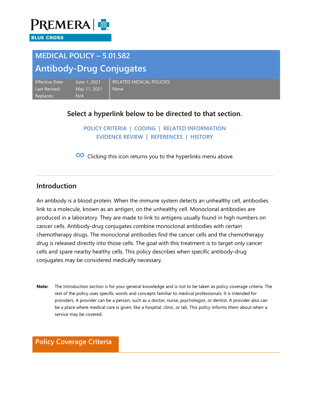 5.01.582 Antibody-Drug Conjugates