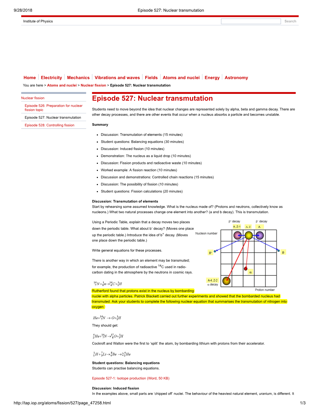 Episode 527: Nuclear Transmutation