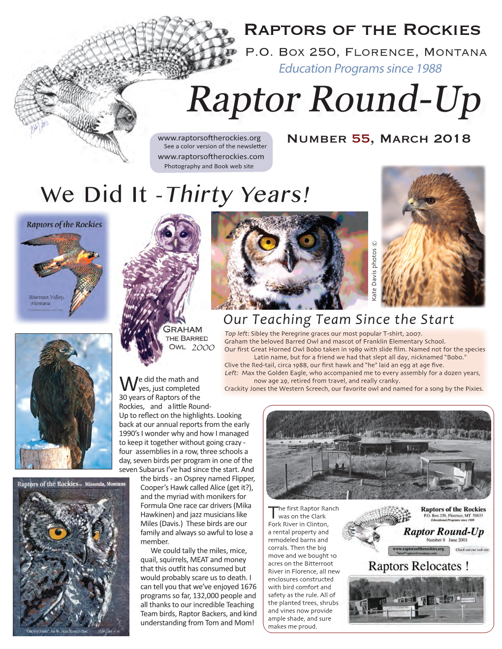 Raptor Round-Up