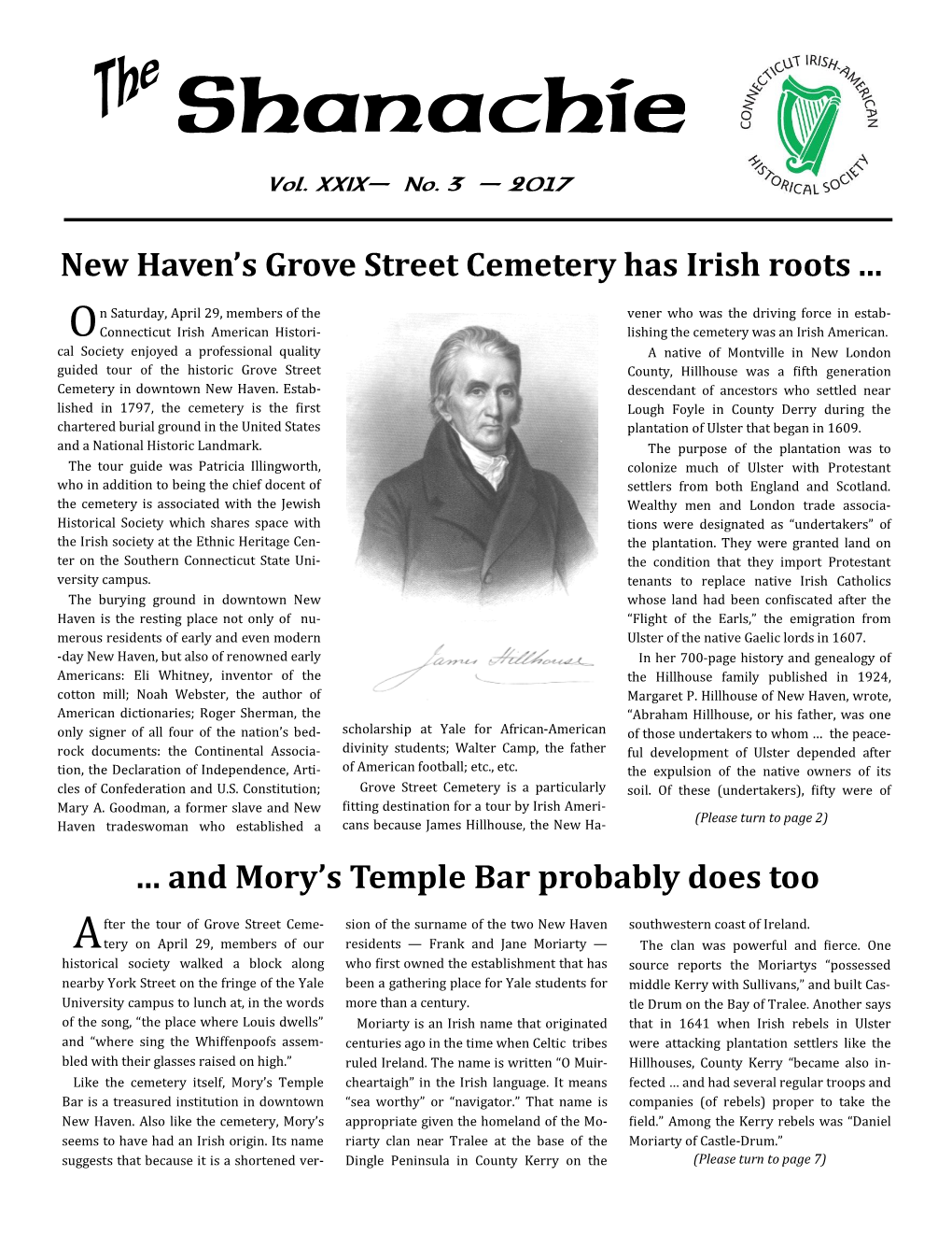 New Haven's Grove Street Cemetery Has Irish Roots