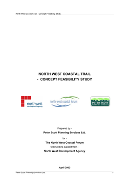 North West Coastal Trail - Concept Feasibility Study