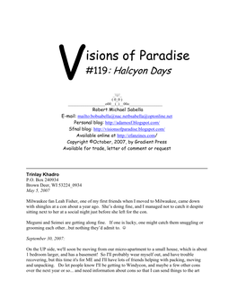 Isions of Paradise