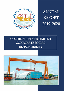 CSL CSR ANNUAL REPORT 2019-20 Full and Final Sept 18