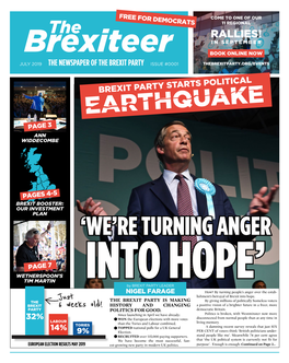 From the Brexiteer: the Newspaper of the Brexit