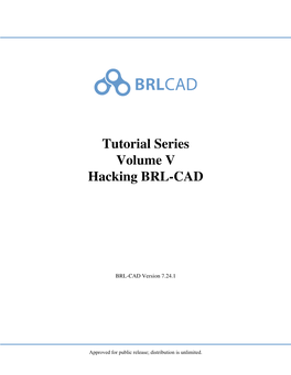 Hacking BRL-CAD