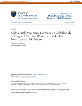 A Global Study of Images of Men and Women in 750 Online Newspapers in 74 Nations