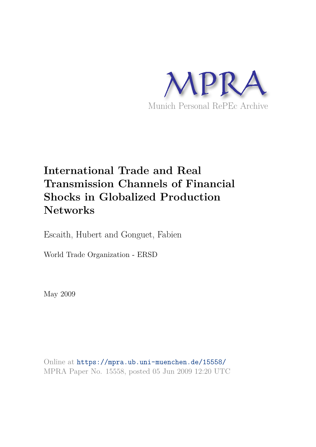 Monetary Circuit and Real Transmission Channels of Financial