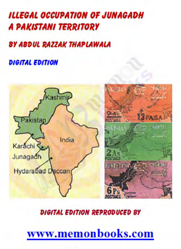 Illegal Occupation of Junagadh by Abdul Razzak Thaplawala