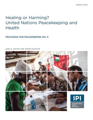 United Nations Peacekeeping and Health