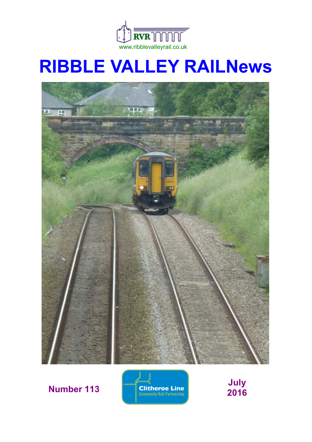 RIBBLE VALLEY Railnews