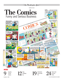 The Comics Funny and Serious Business