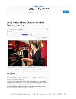 NSCMF 2014 Pressreport